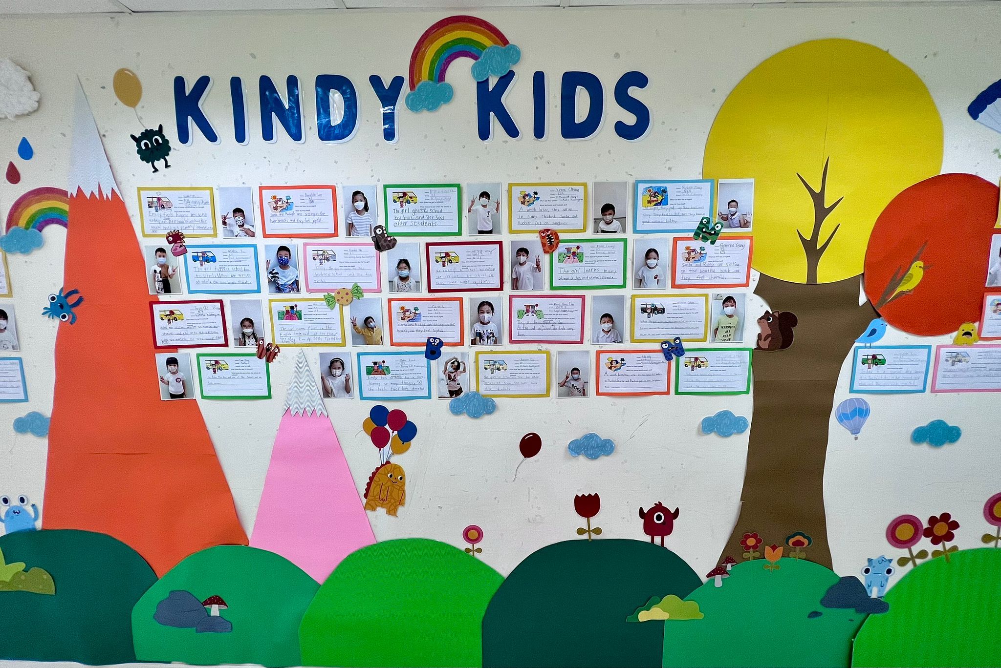 Kindy Wall Display